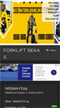 Mobile Screenshot of forkliftbekas.com